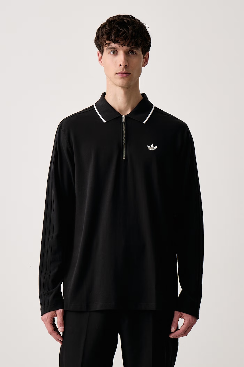 adidas Originals πόλο ανδρικό με βαμβάκι
