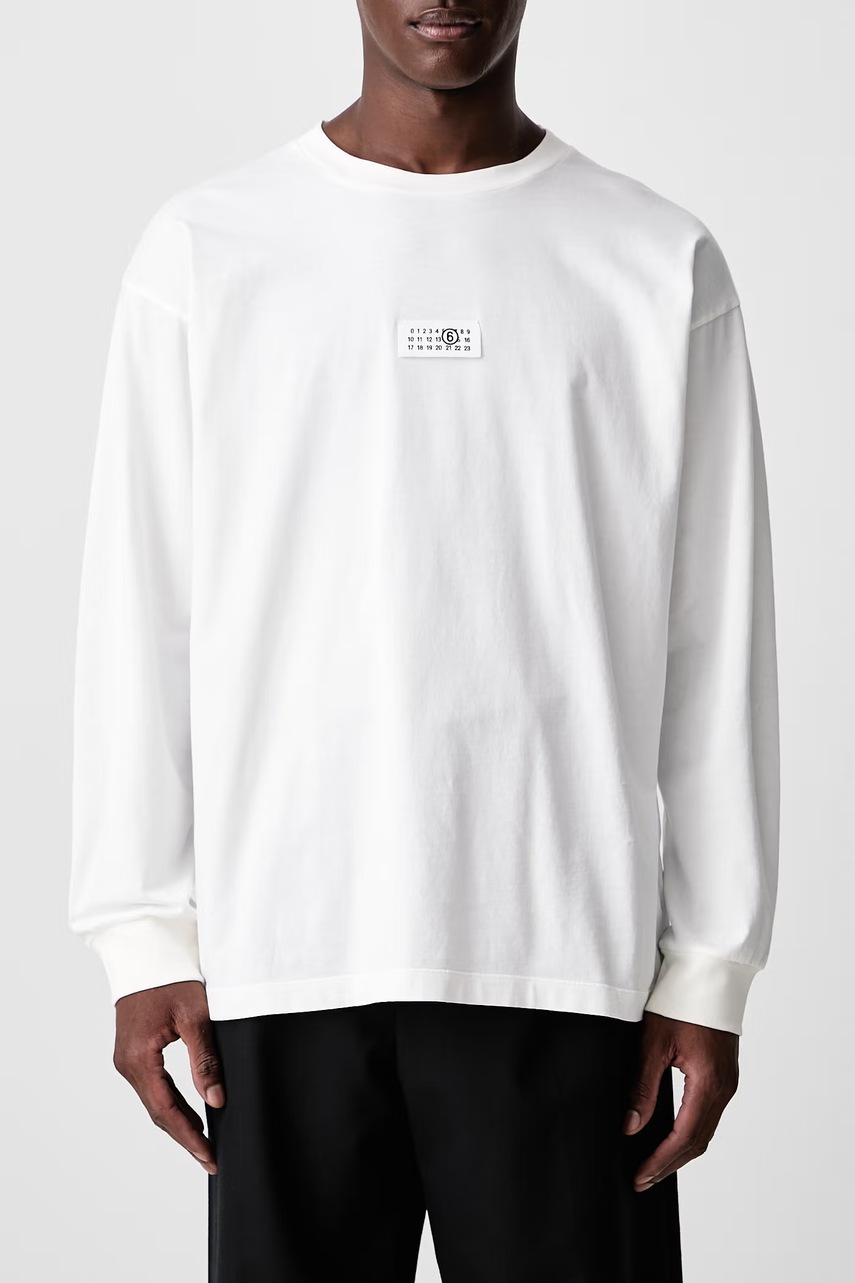 MM6 Maison Margiela  longsleeve męski bawełniany (zdjęcie 5)