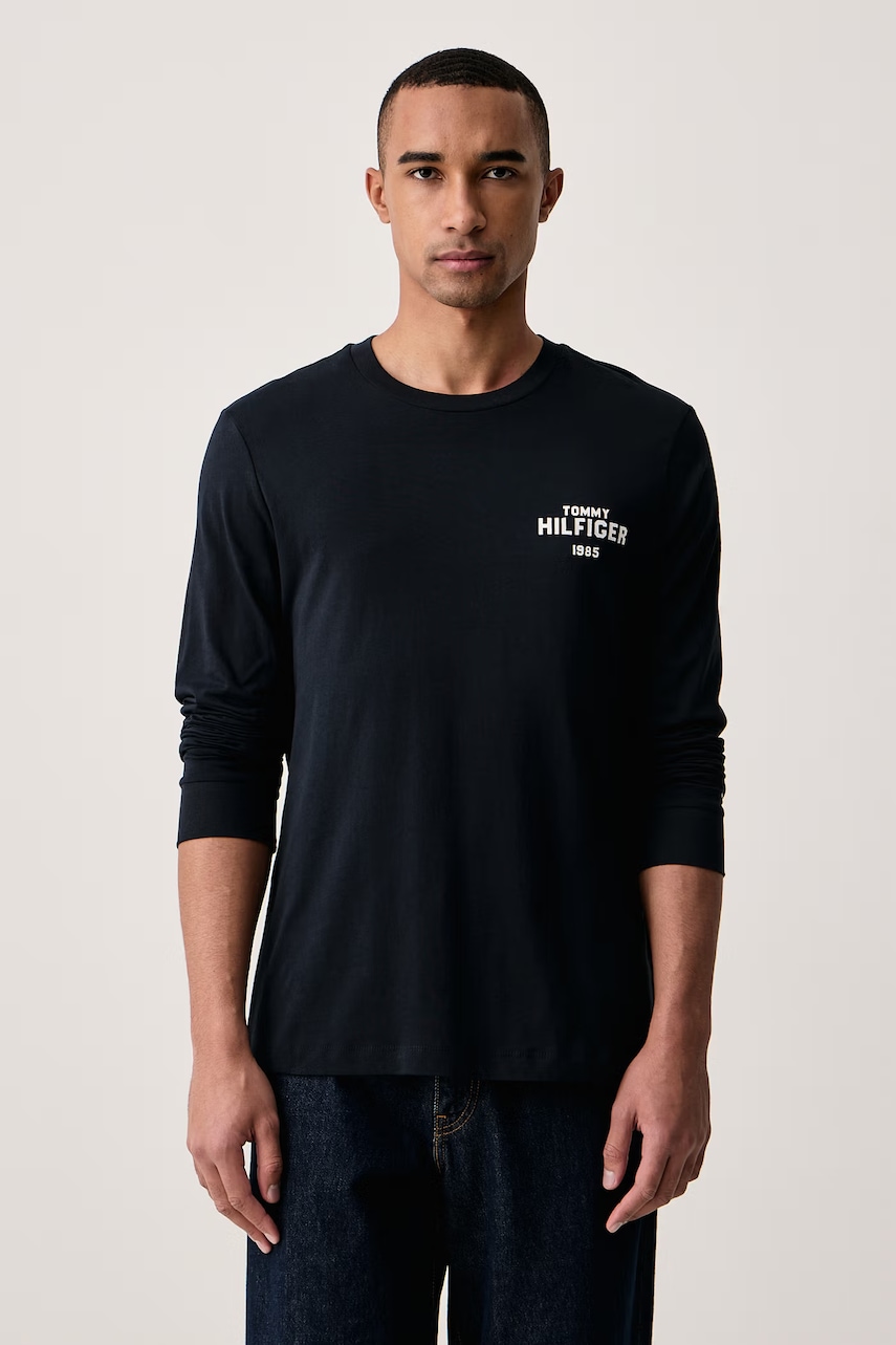 Tommy Hilfiger majica dugih rukava za muškarce od pamuka