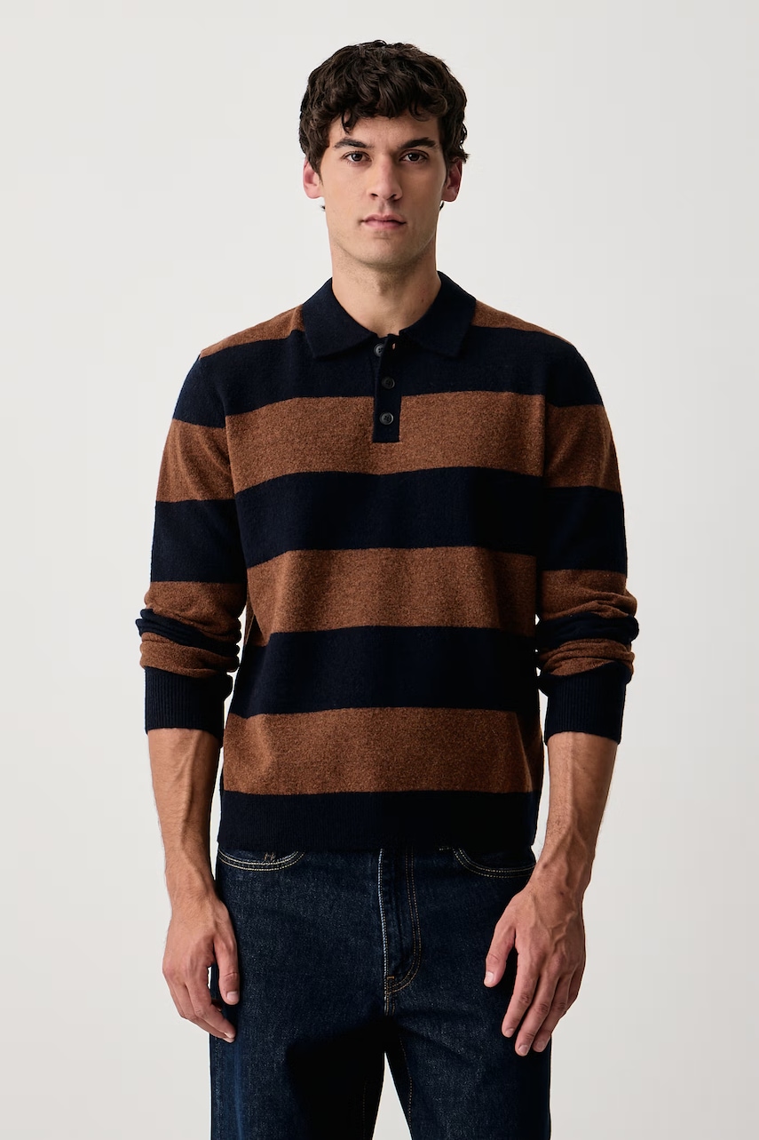 United Colors of Benetton pulover za muškarce s dodatkom vune