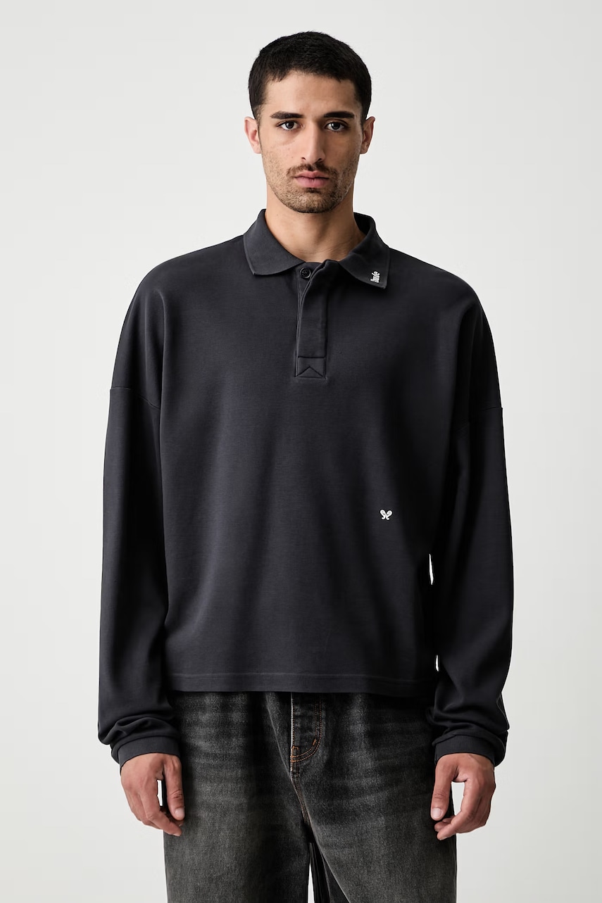RHUDE longsleeve pentru bărbați din bumbac