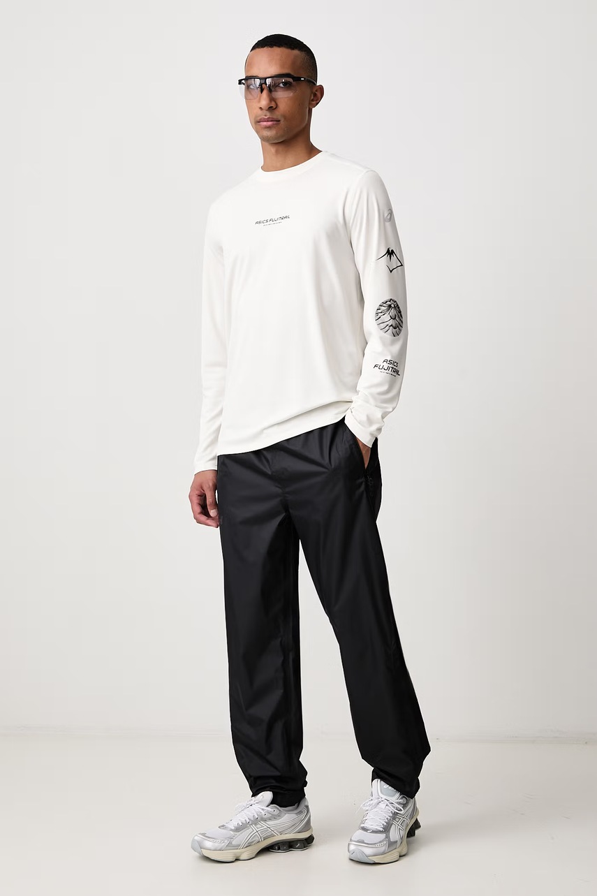 Asics  блуза с дълги ръкави за бягане мъжка FUJITRAIL LOGO LS TOP