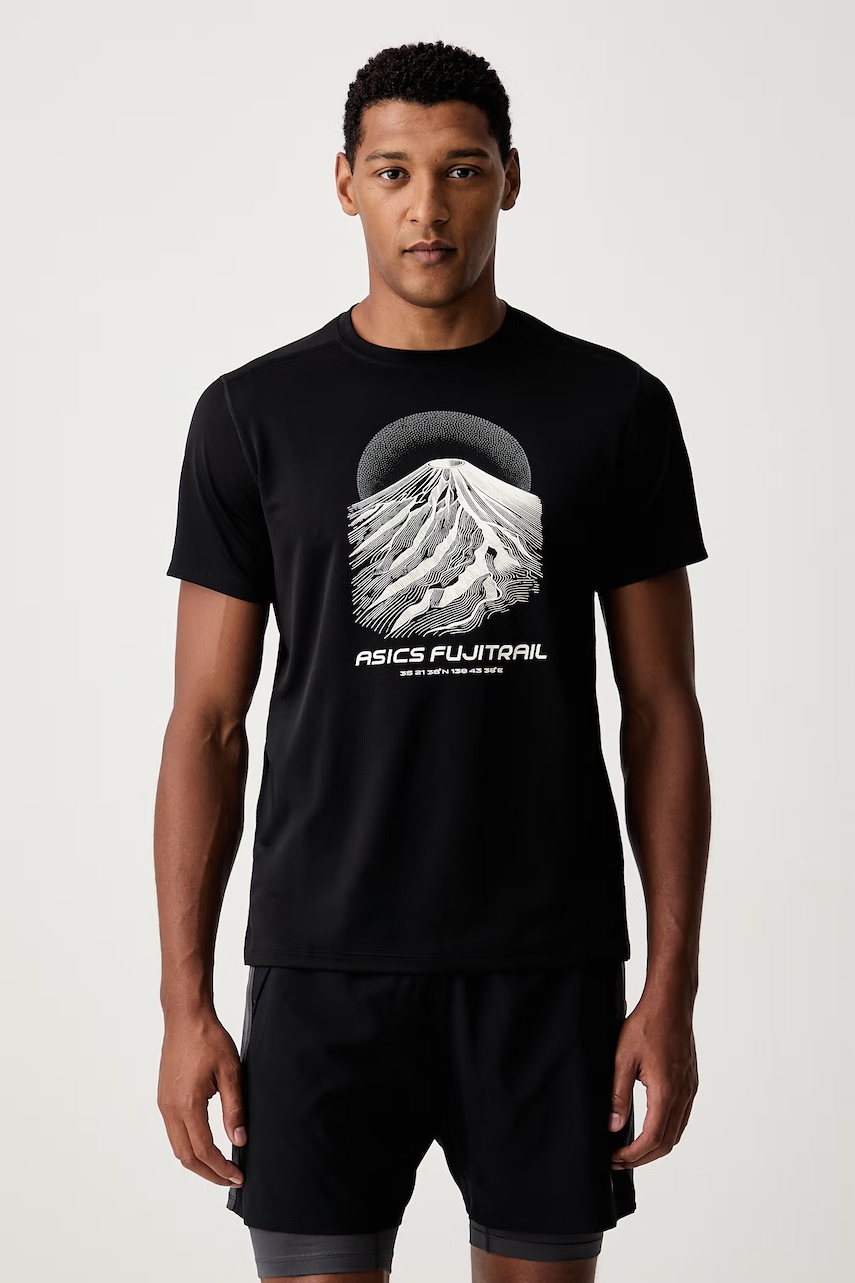 Asics T-shirt do biegania męski FUJITRAIL LOGO SS TOP