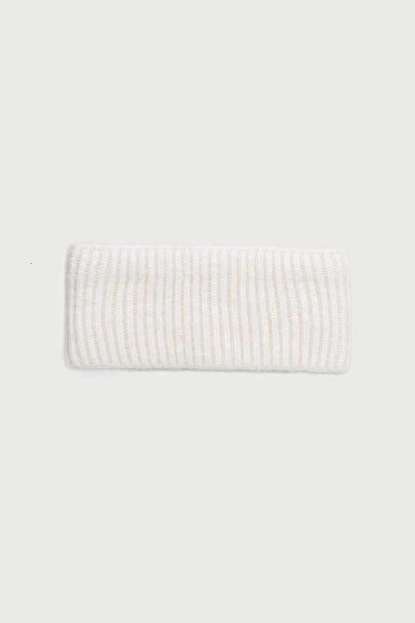 Le Privé traka za glavu za žene s dodatkom kašmira LE HEADBAND BLANC