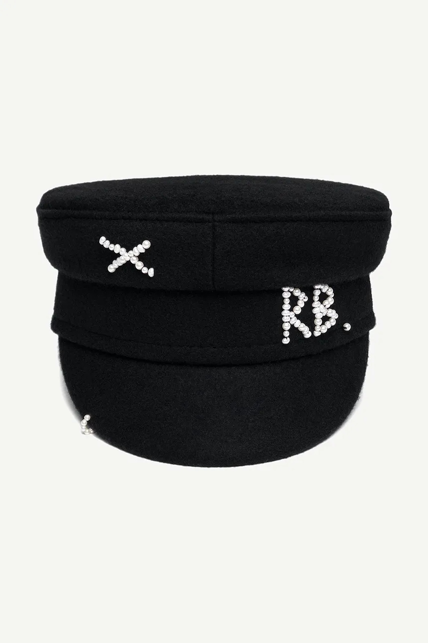 RUSLAN BAGINSKIY κασκέτο γυναικείο μάλλινο Baker Boy Cap
