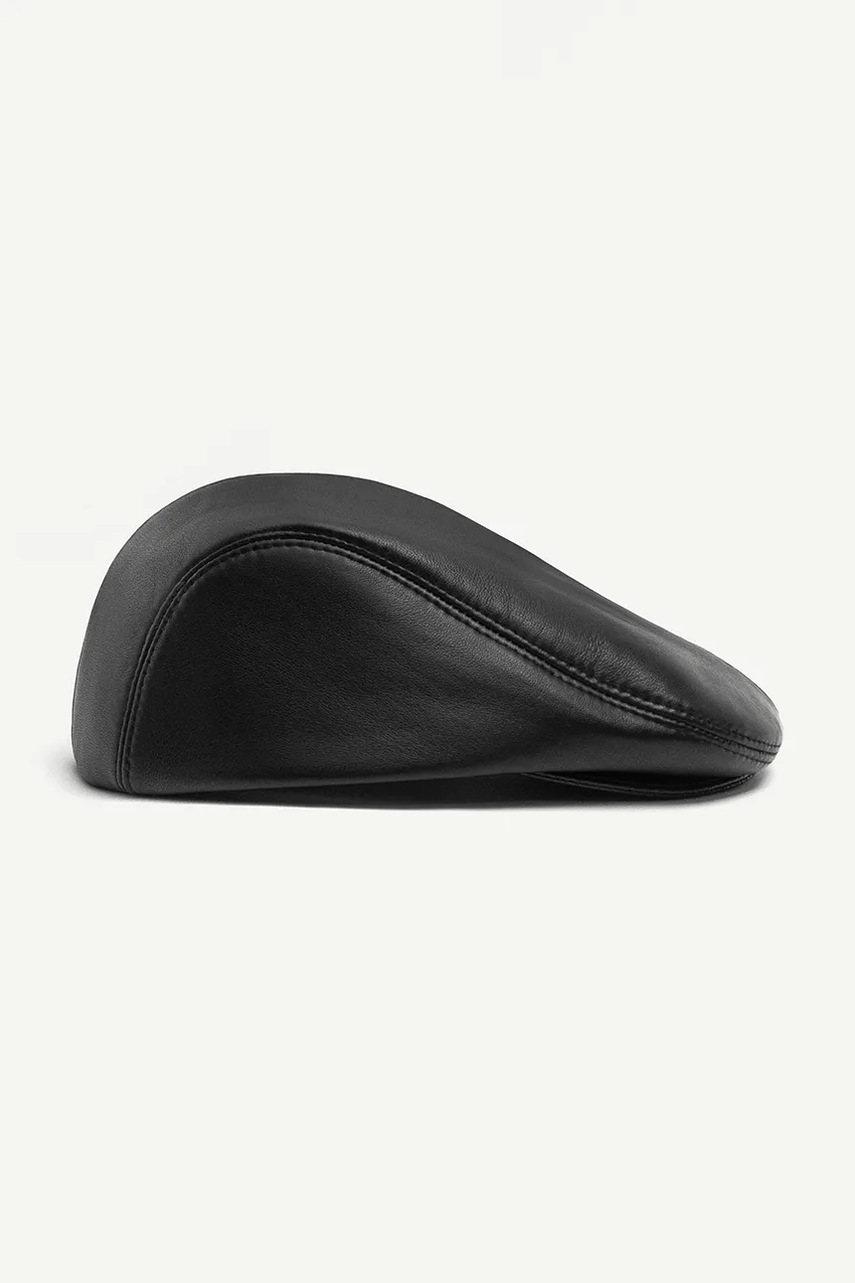 RUSLAN BAGINSKIY RUSLAN BAGINSKIY κασκέτο γυναικείο δερμάτινο Ivy Cap - 3