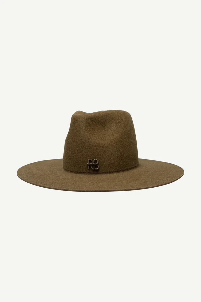 RUSLAN BAGINSKIY RUSLAN BAGINSKIY καπέλο με πλατύ γείσο γυναικείο Fedora Hat - 3