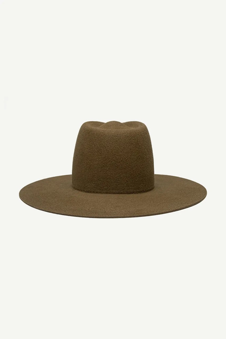 RUSLAN BAGINSKIY RUSLAN BAGINSKIY καπέλο με πλατύ γείσο γυναικείο Fedora Hat - 4