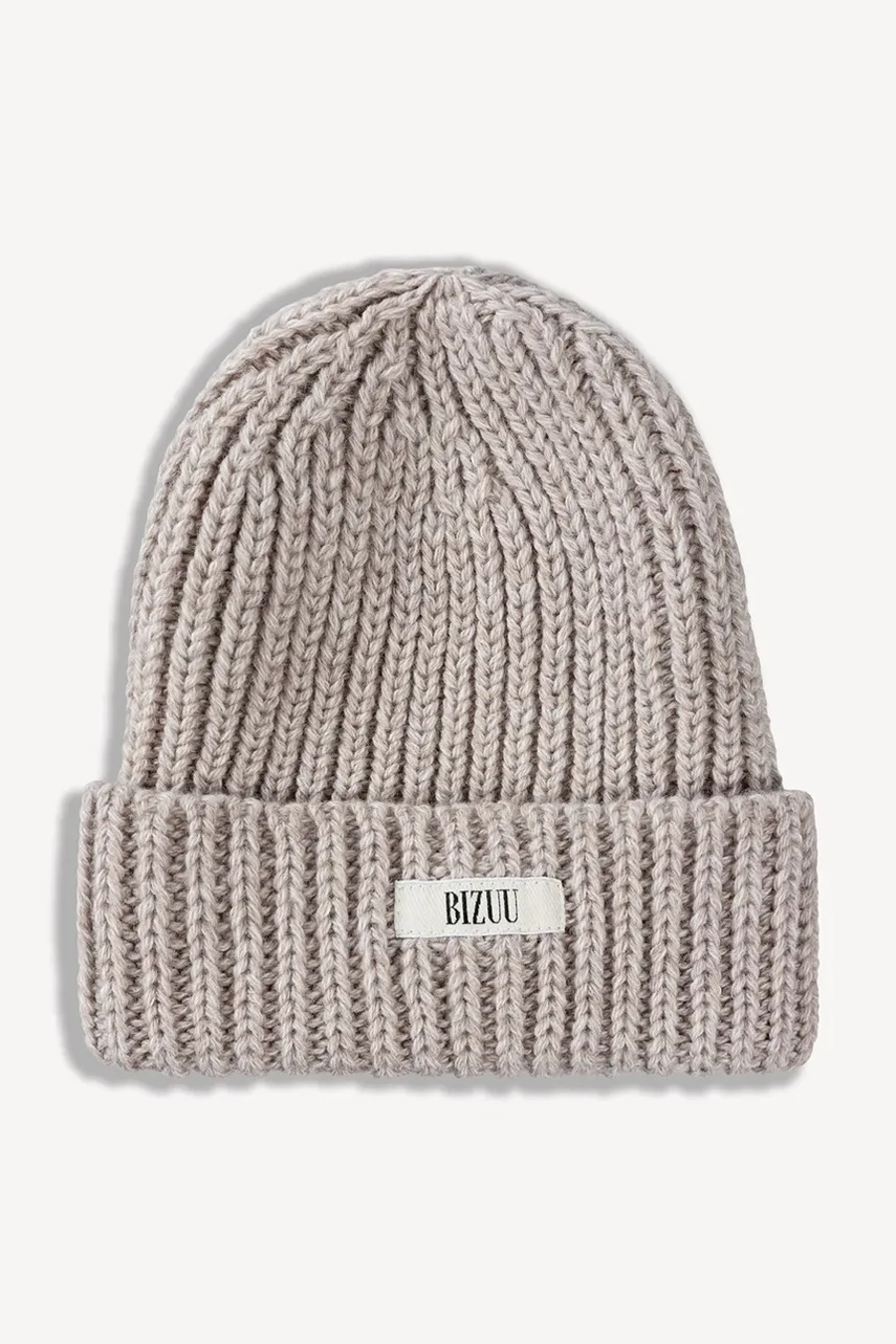 BIZUU  шапка beanie дамска от вълнена материя BALBI
