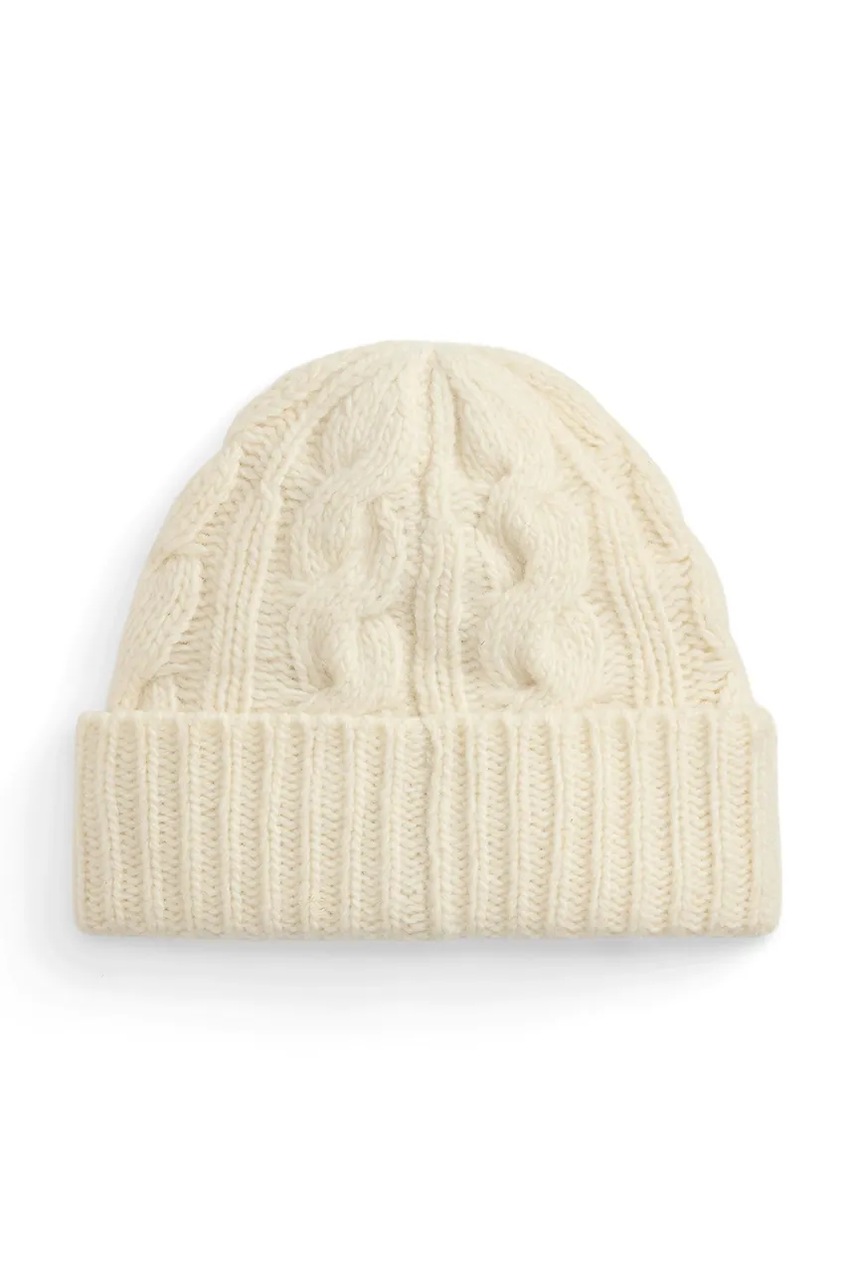 Polo Ralph Lauren  шапка beanie дамска от вълнена материя