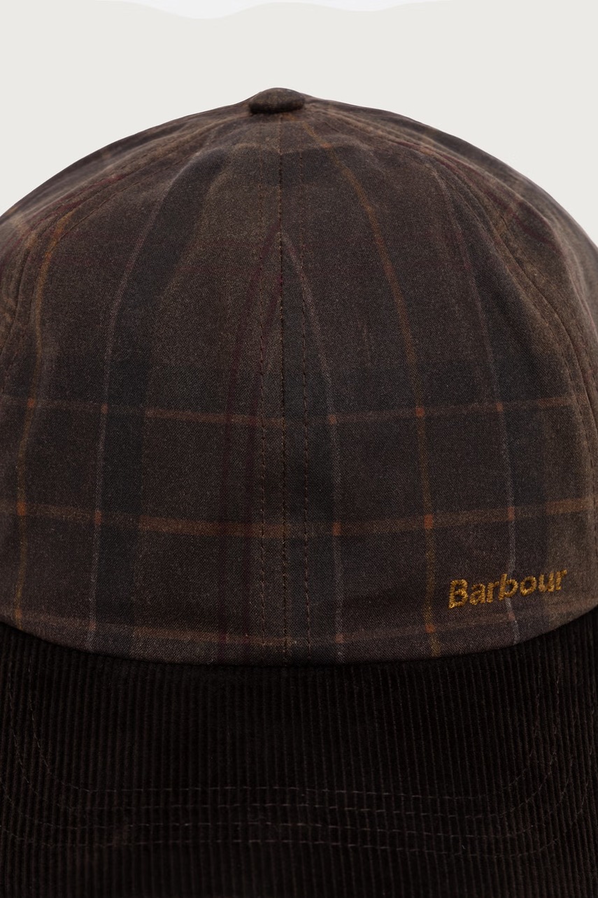 Barbour  шапка с козирка дамска от памук