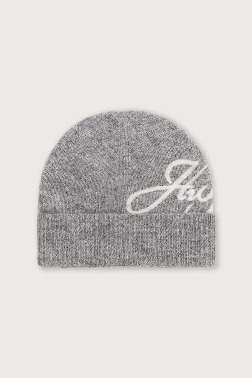 HUGO  čiapka beanie dámska s vlnou Sesperry_Hat