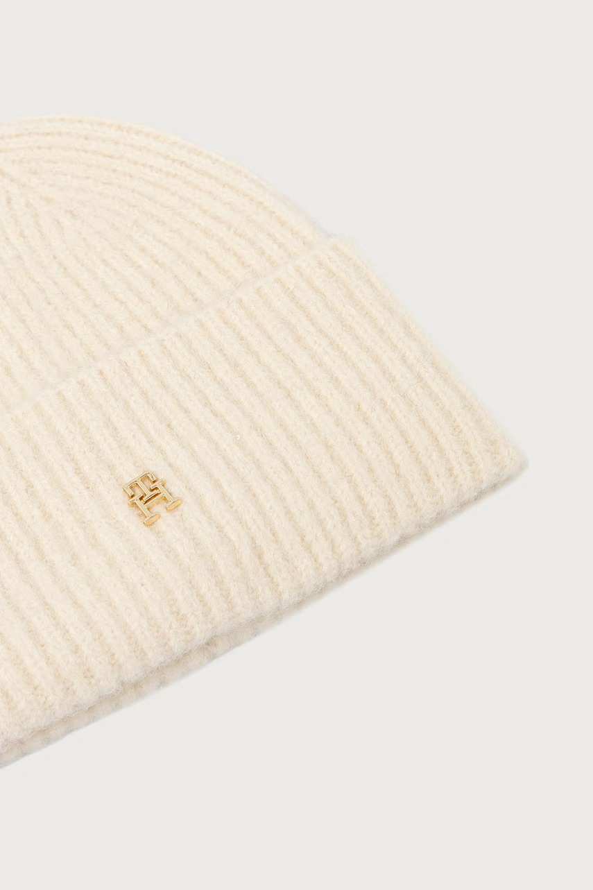Tommy Hilfiger  шапка beanie дамска от вълнена материя