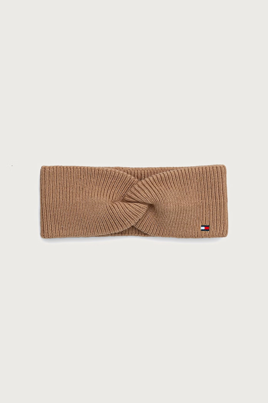 Tommy Hilfiger traka za glavu za žene s dodatkom vune