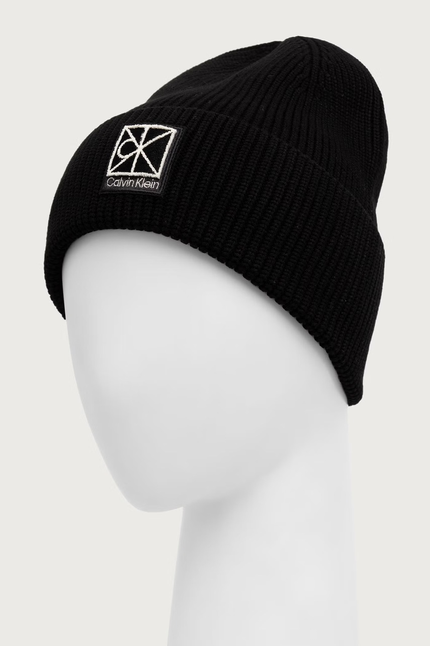 Calvin Klein  шапка дамска с вискоза