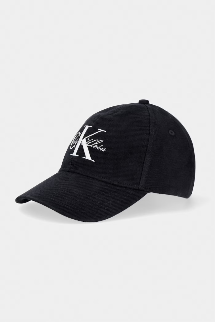 Calvin Klein czapka z daszkiem damska bawełniana