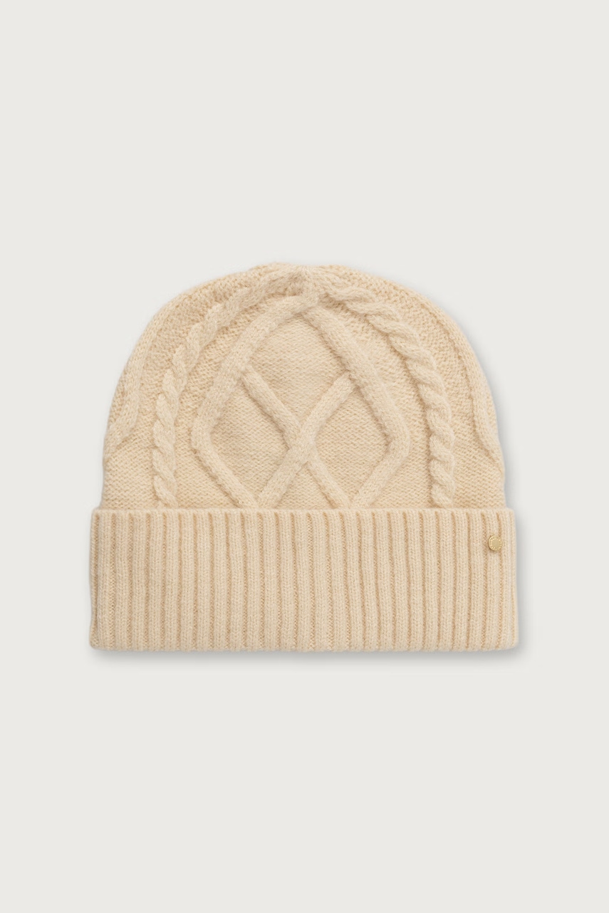 Armani Exchange  čiapka beanie dámska s prímesou vlny