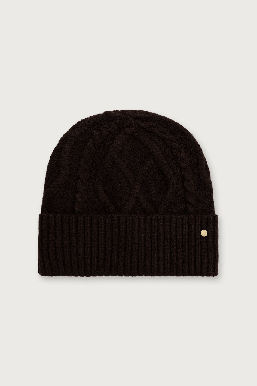 Armani Exchange  čiapka beanie dámska s prímesou vlny