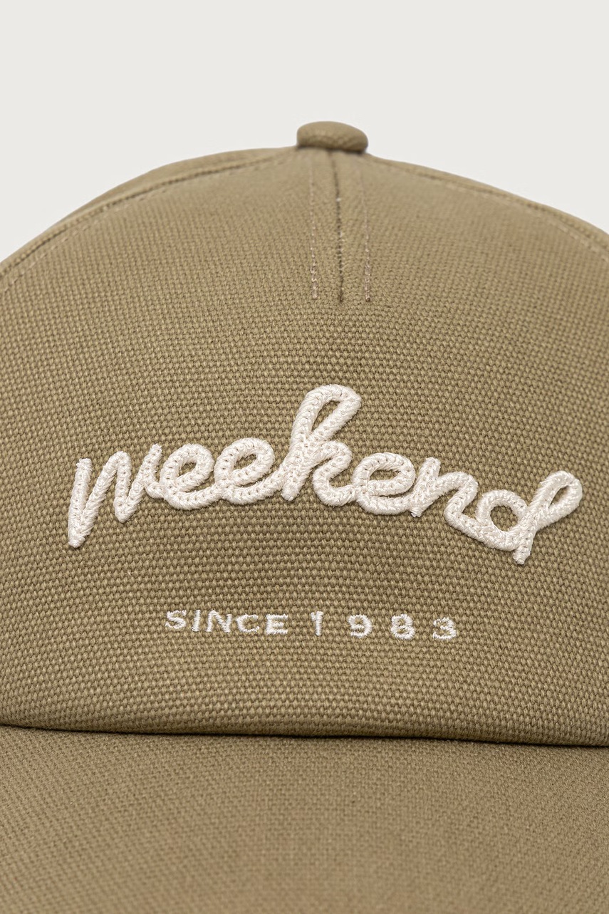 Weekend Max Mara  бейзболна шапка дамска от памук WKAELFI