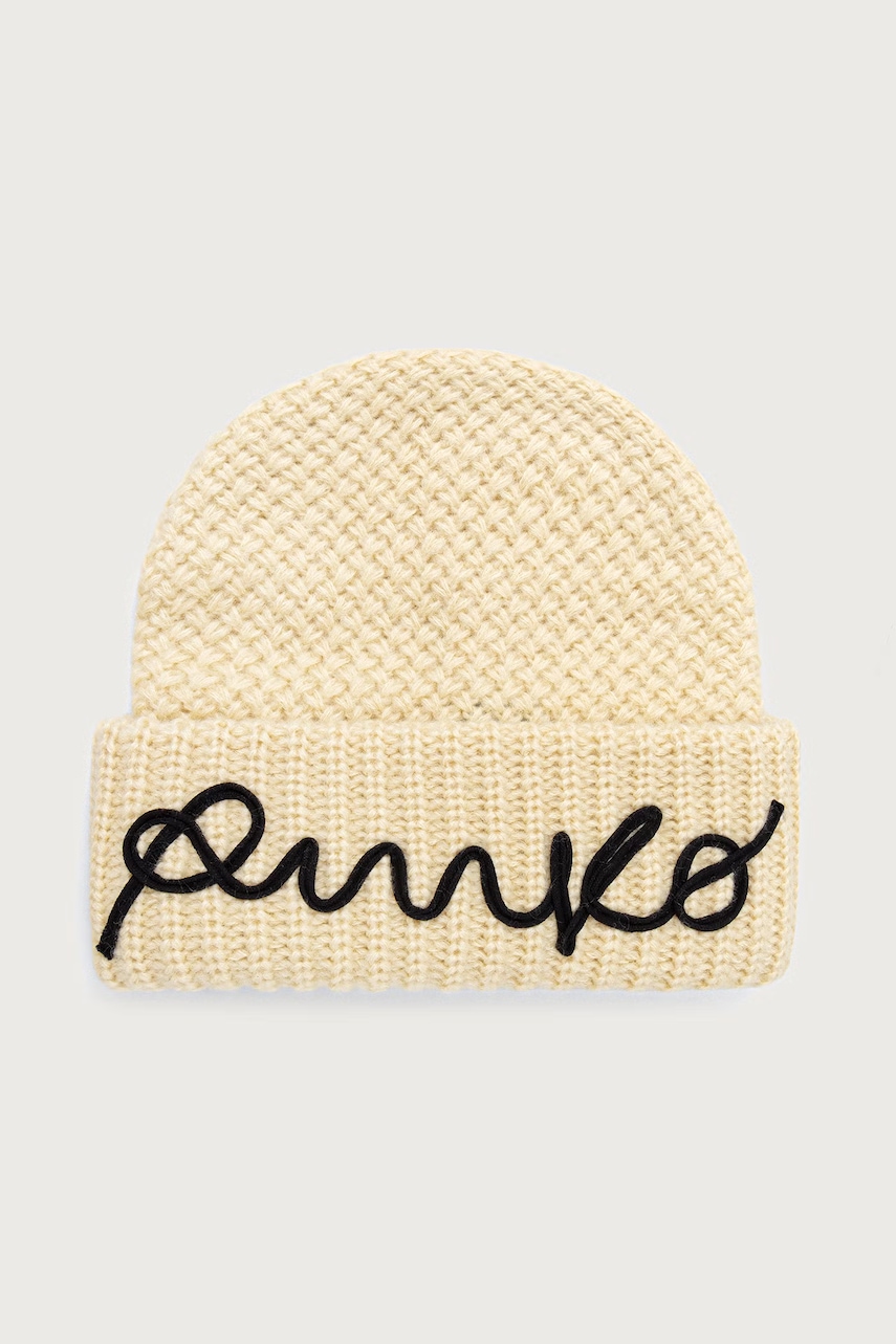 Pinko czapka beanie damska