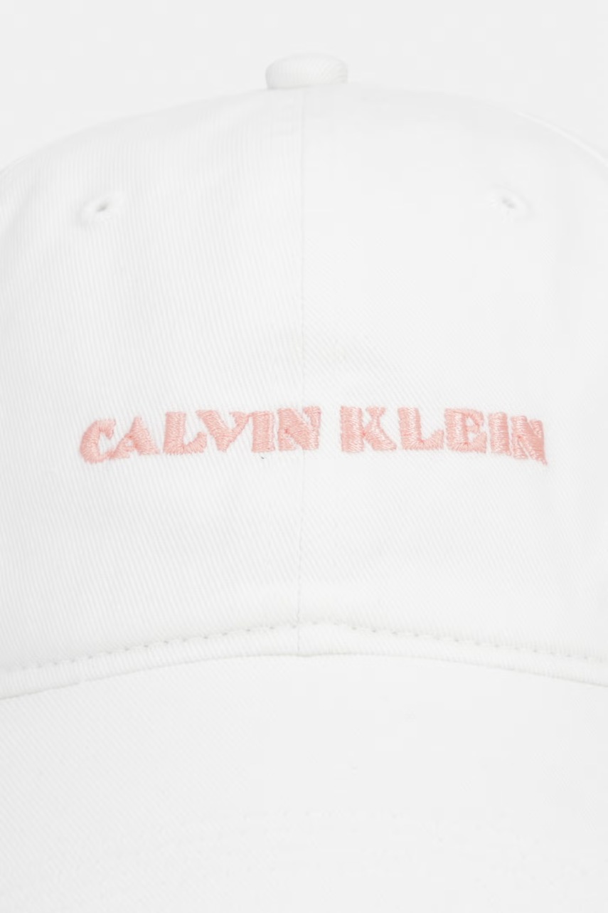 Calvin Klein bejzbalová čiapka dámska bavlnená