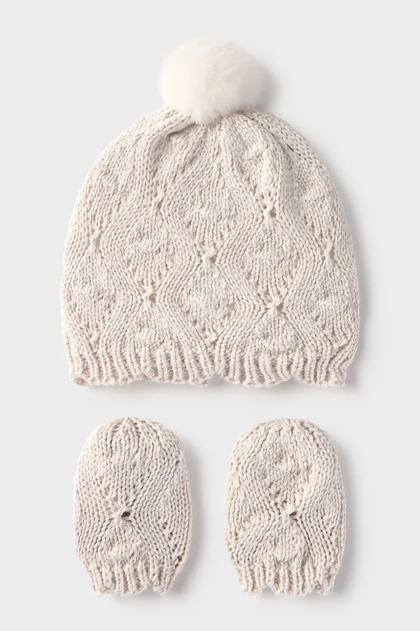 Mayoral Newborn  čiapka beanie detská s bavlnou