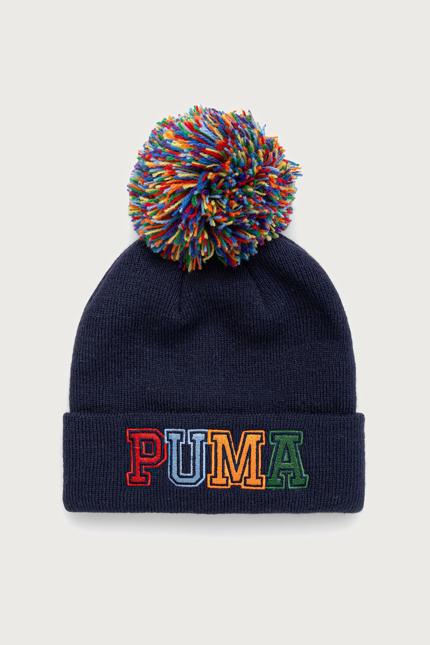 Puma čiapka s brmbolcom detská POM POM Mid Crown Beanie Jr