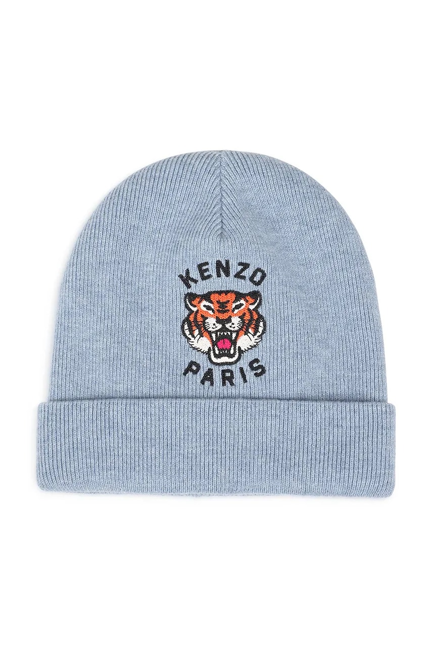 Kenzo Kids beanie kapa za djecu s dodatkom vune