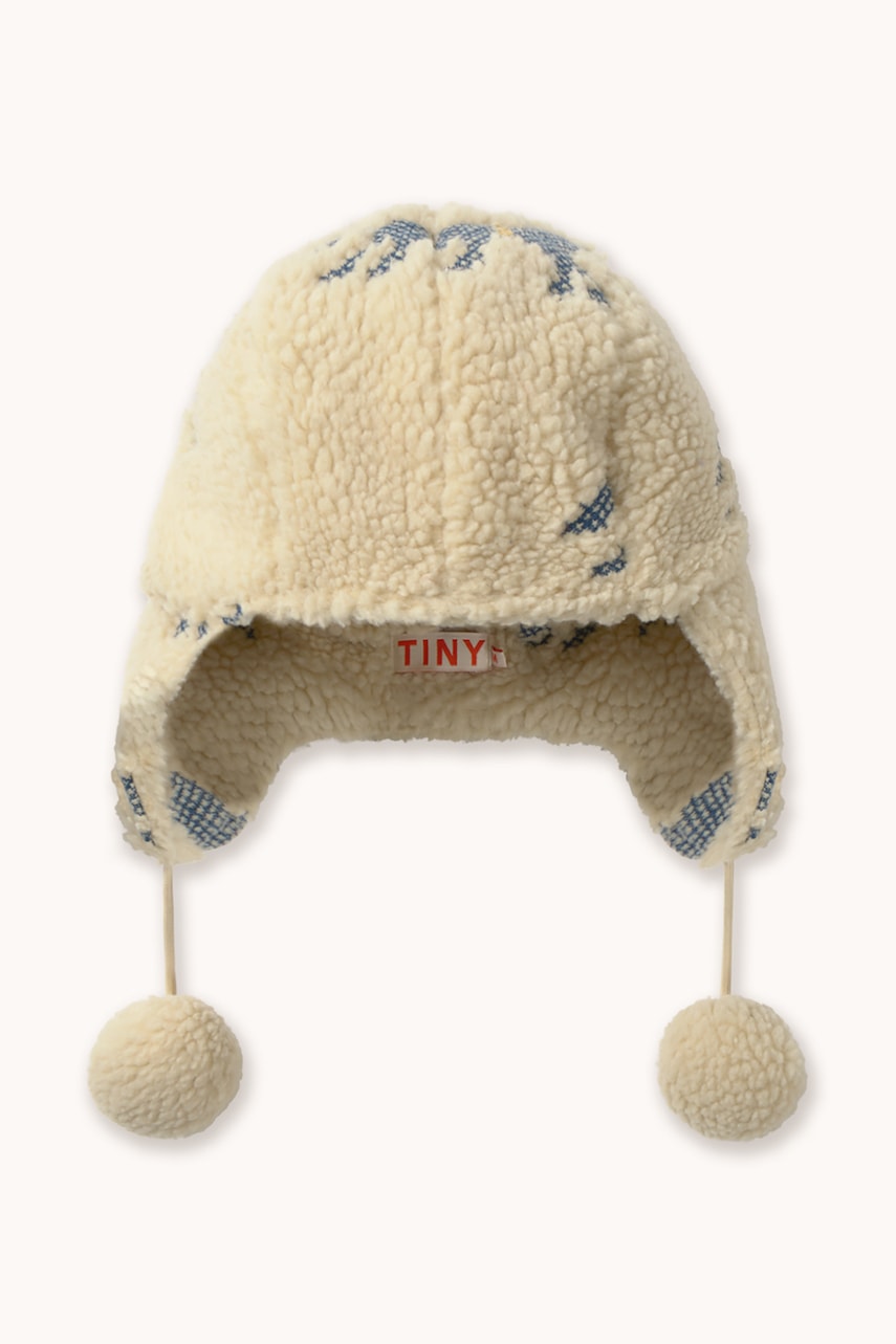 Tinycottons kapa sa štitnicima za uši za djecu HORSES SHERPA EARFLAP BEANIE