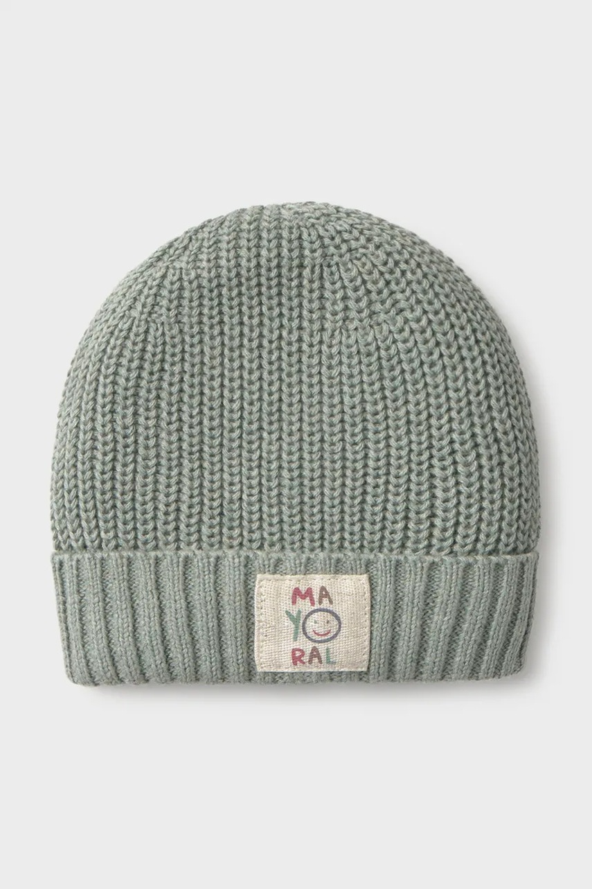 Mayoral Newborn čiapka beanie detská bavlnená