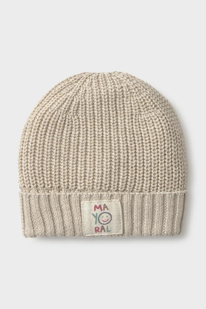 Mayoral Newborn čiapka beanie detská bavlnená