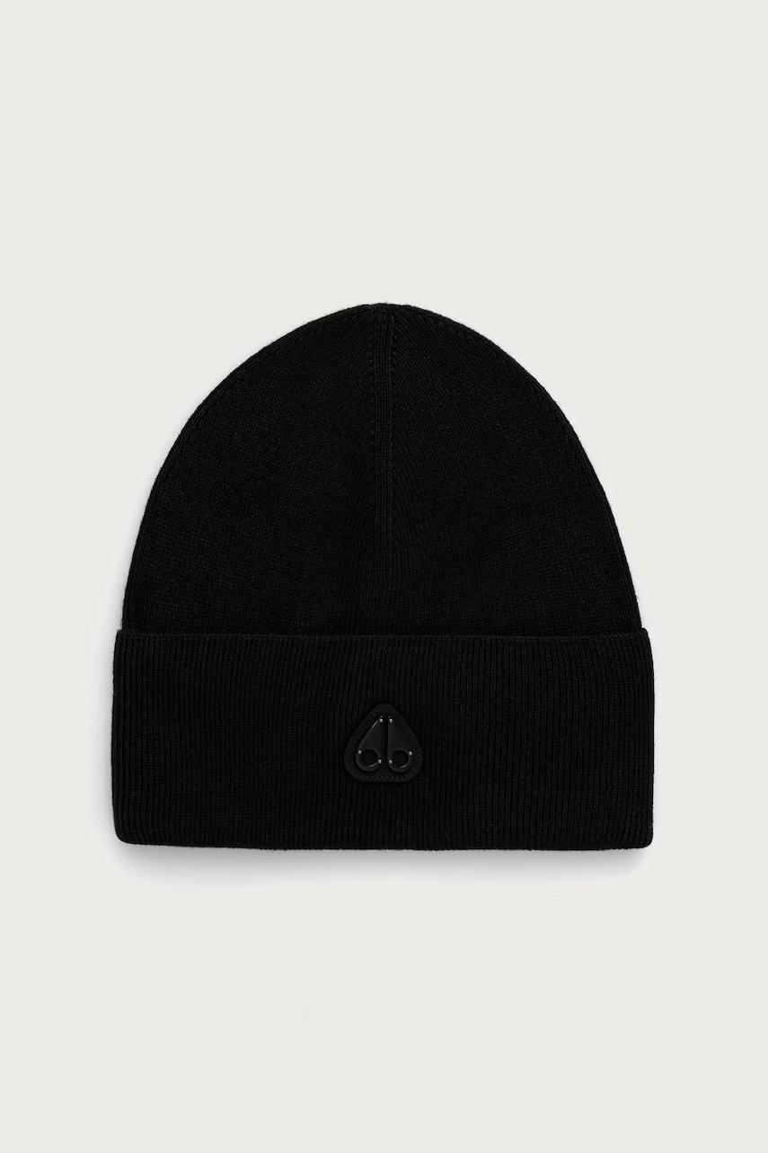 MOOSE KNUCKLES čiapka beanie pánska s prímesou vlny
