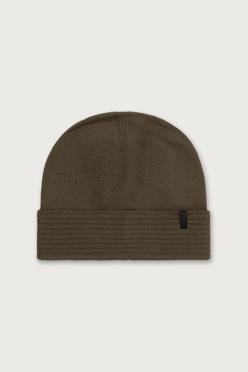 BOSS Green  căciulă de bărbați cu lână Termix_Beanie