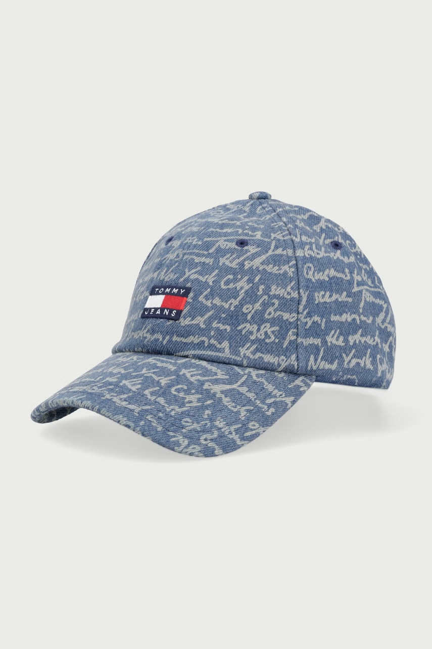 Tommy Jeans czapka bejsbolówka męska jeansowa