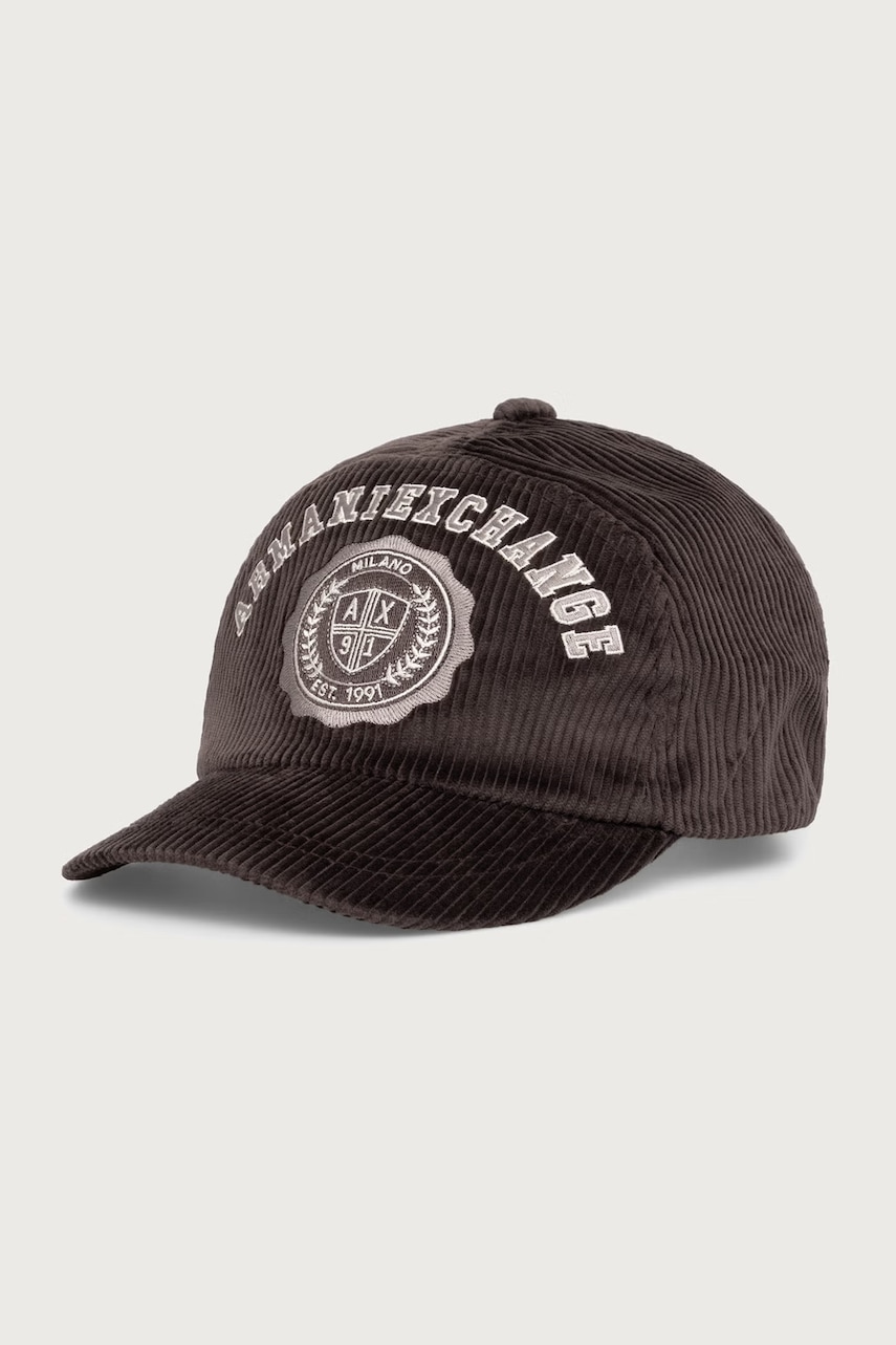 Armani Exchange șapcă de baseball pentru bărbați cu bumbac