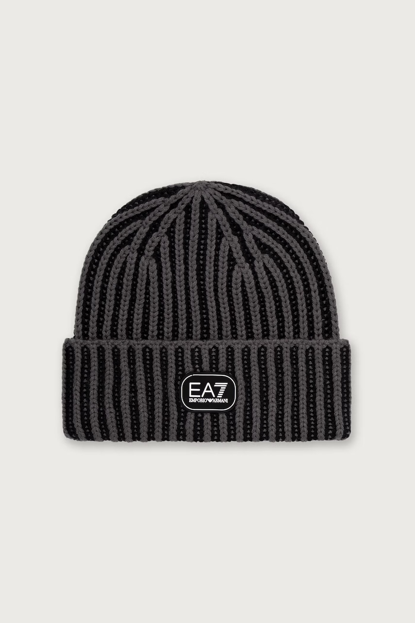 EA7 Emporio Armani  căciulă pentru bărbați cu lână