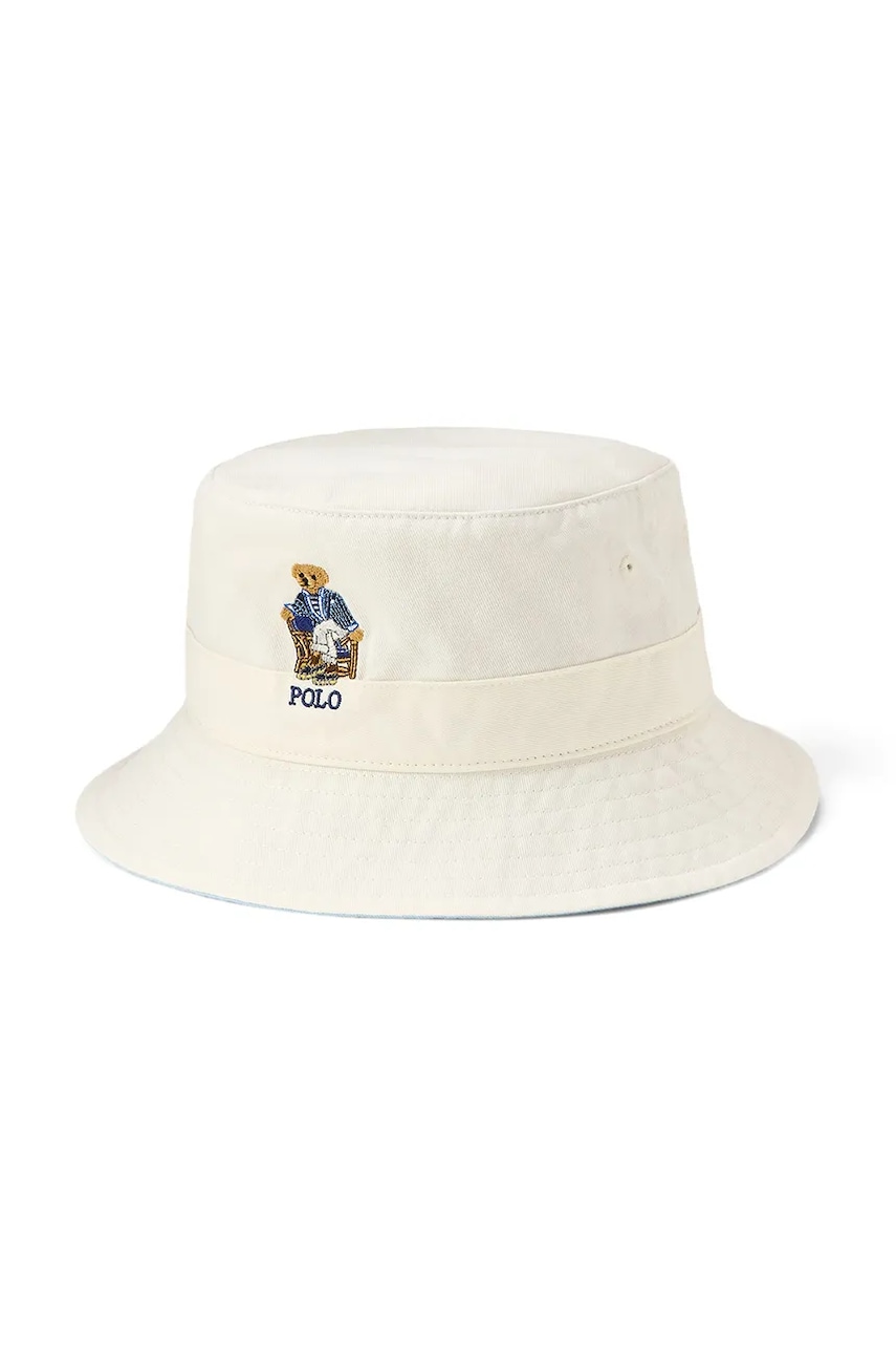 Polo Ralph Lauren Bucket Hat pentru bărbați, din bumbac