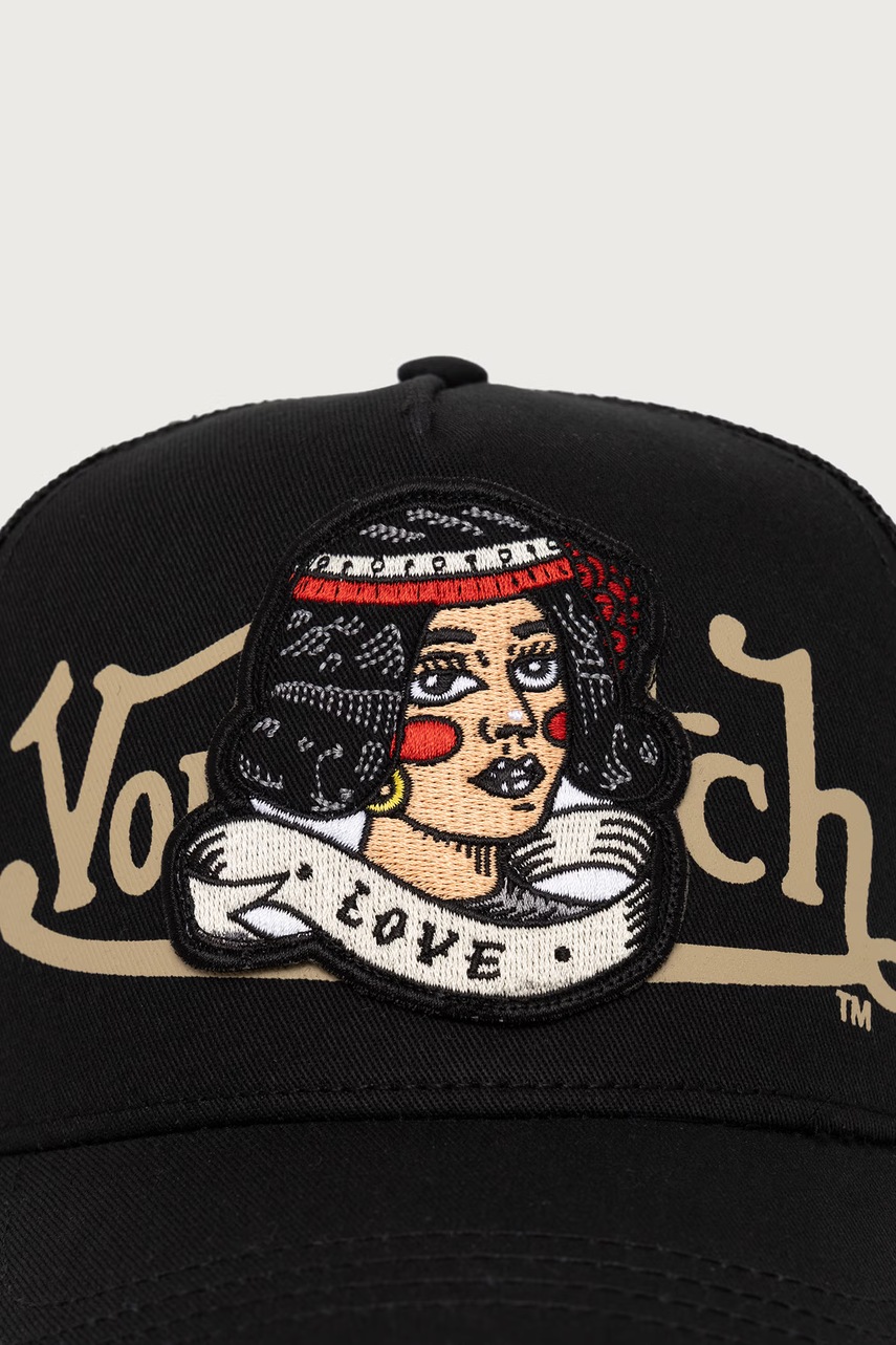 Von Dutch  шапка с козирка от памучна материя