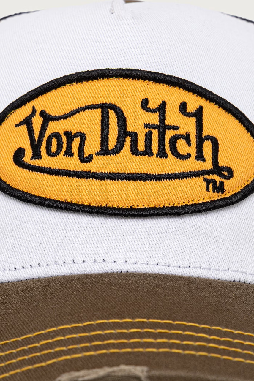 Von Dutch  шапка trucker от памучна материя