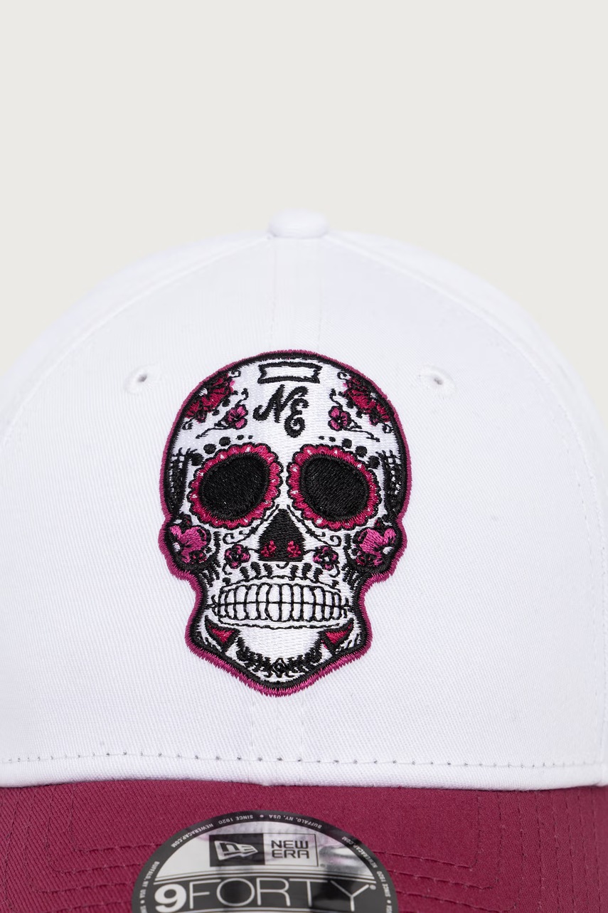 New Era  шапка с козирка от памук NE SKULL 940 WHICHJ