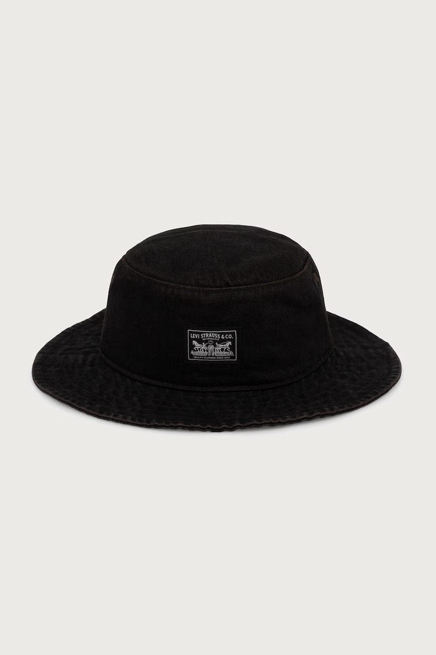 Levi's bucket hat od pamuka BAY DRAWSTRING