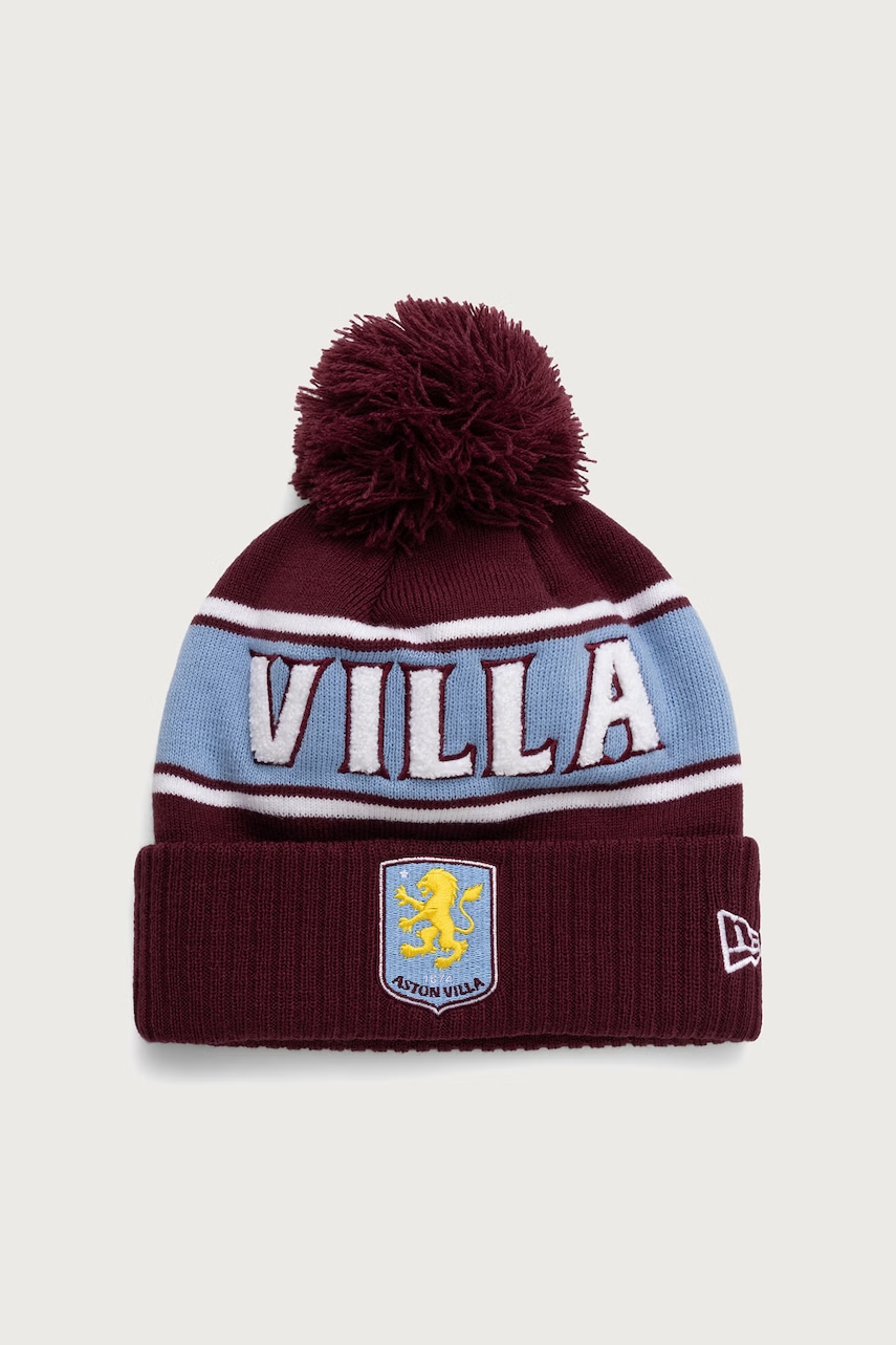 New Era čiapka s brmbolcom SPORT CUFF KNIT ASTON VILLA FC
