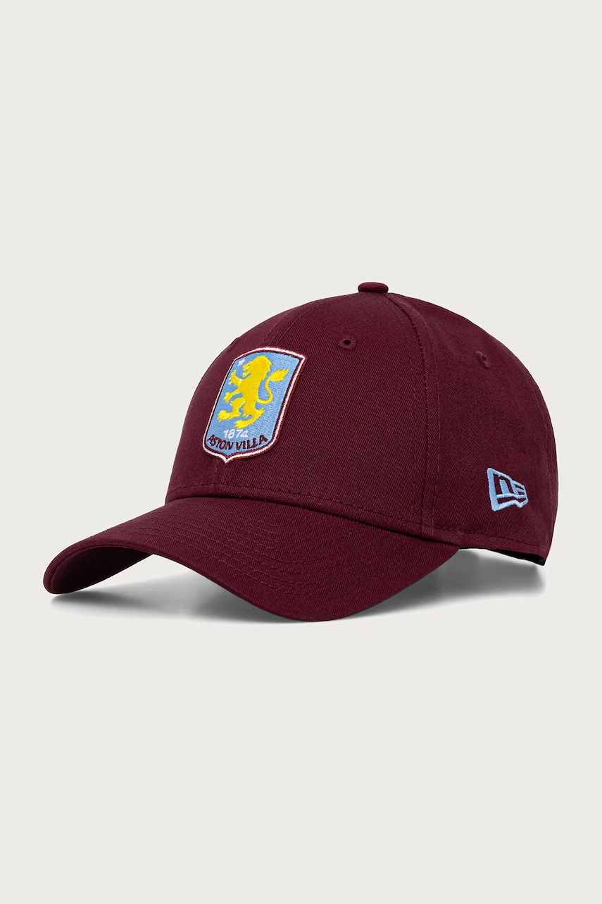 New Era čiapka so šiltom bavlnená 9FORTY® ASTON VILLA FC