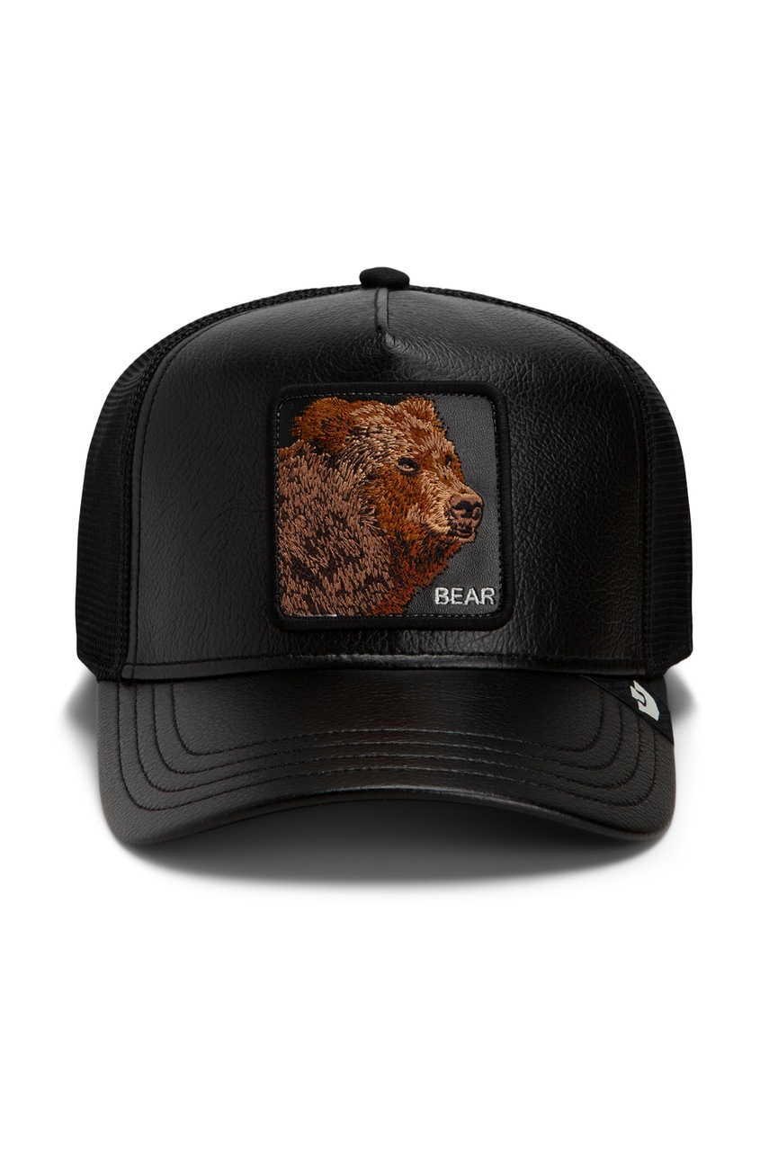 Goorin Bros  шапка trucker от имитация на кожа Faux Leather Bear