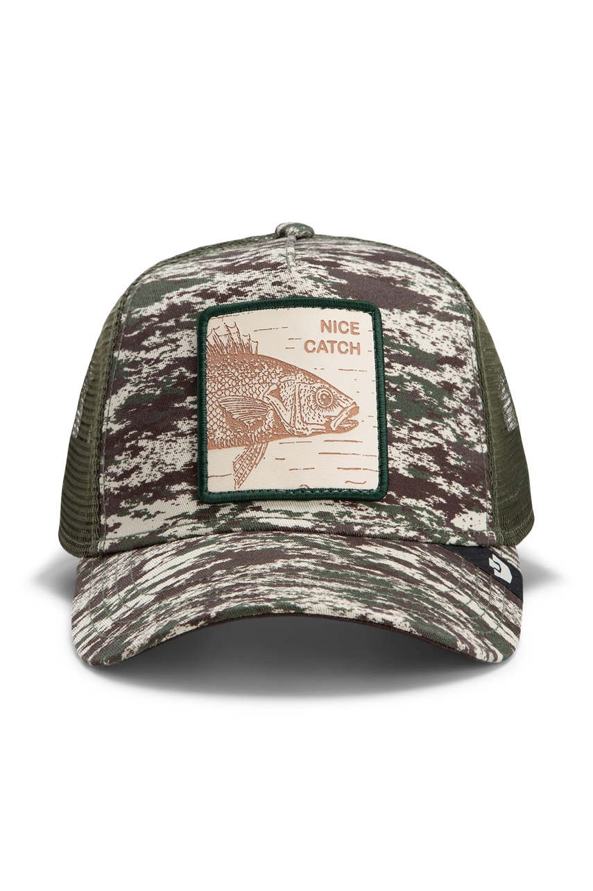 Goorin Bros  шапка trucker Camo Engraved Bass