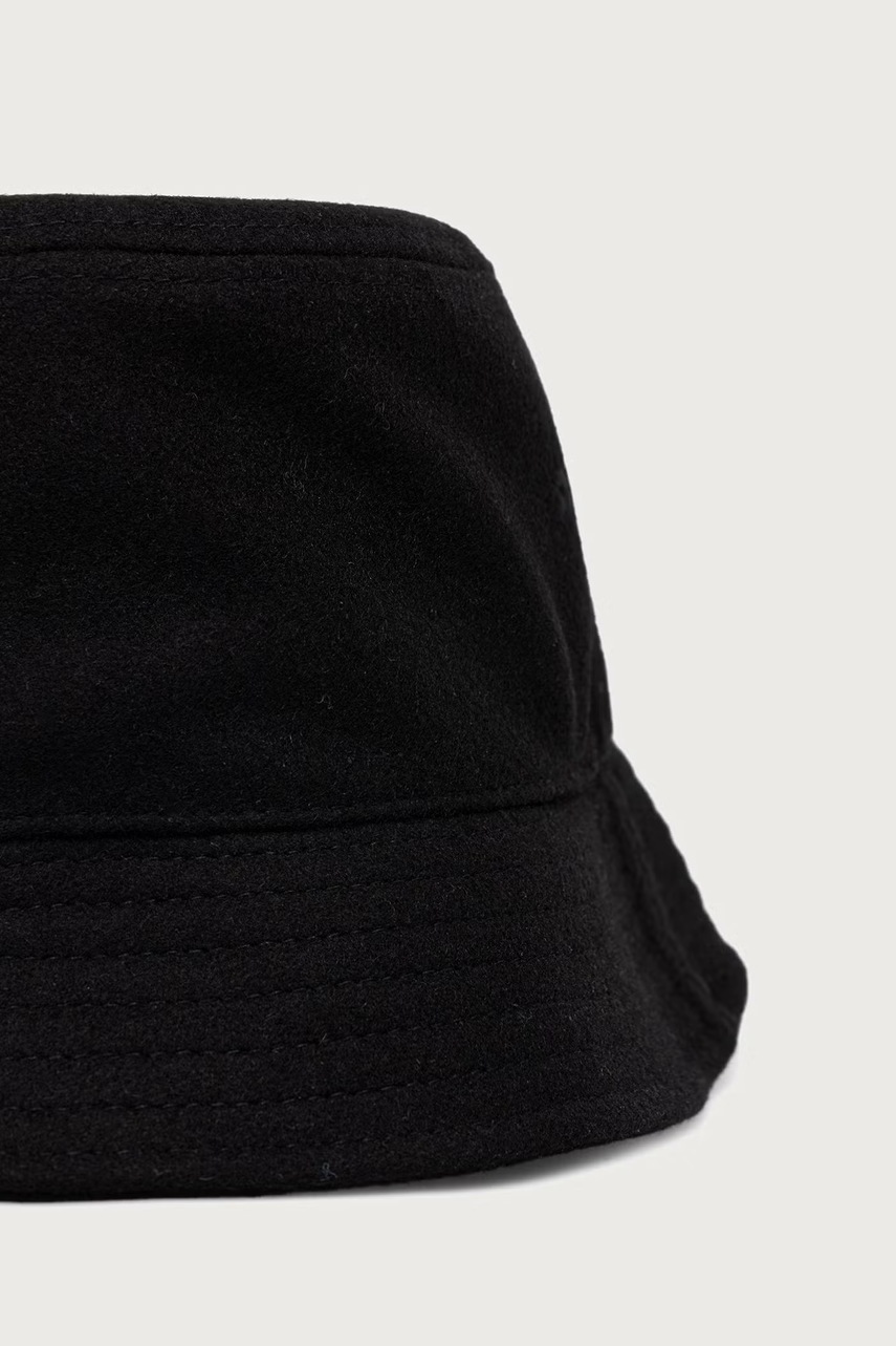 Vans  шапка идиотка от вълнена материя Stretch Logo Bucket