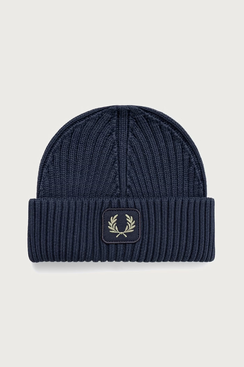 Fred Perry czapka beanie bawełniana
