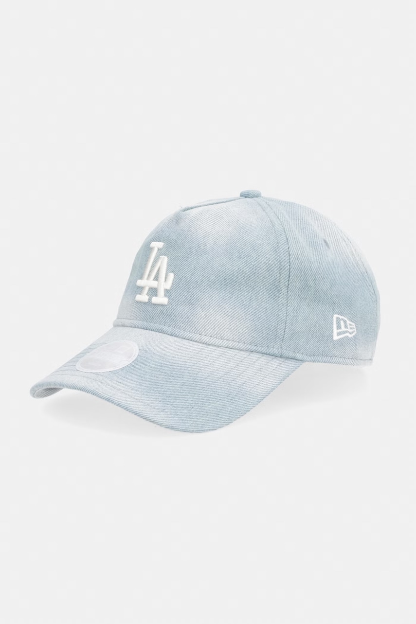 New Era czapka bejsbolówka z bawełną DENIM 920 LA DODGERS