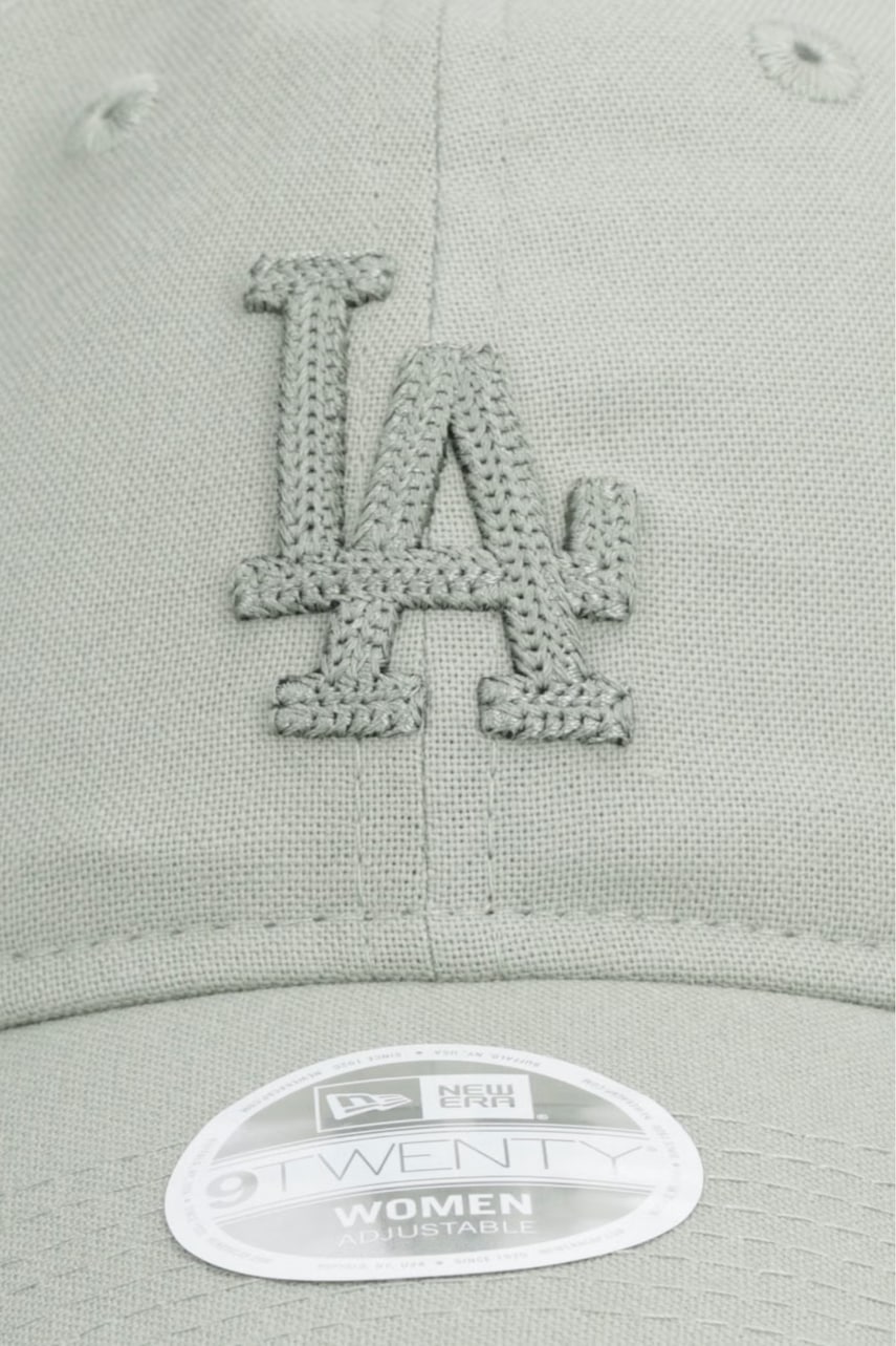 New Era čiapka so šiltom s prímesou ľanu MIDI LINEN 920 LA DODGERS