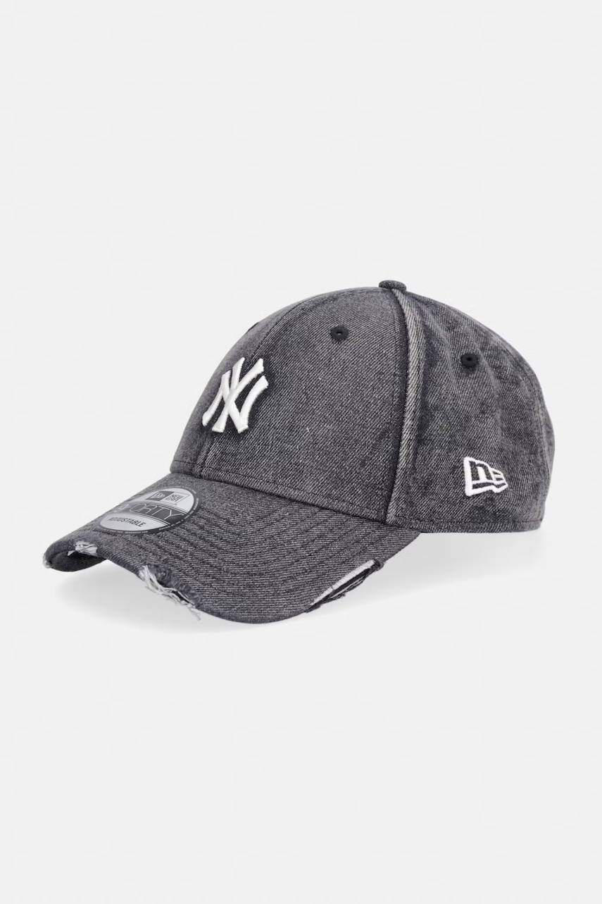 New Era czapka z daszkiem jeansowa ACID WASH DENIM 940 NYY